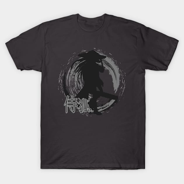 Samurai Fox T-Shirt by Bongonation